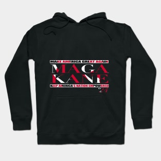 MAGA KANE Red & White Hoodie